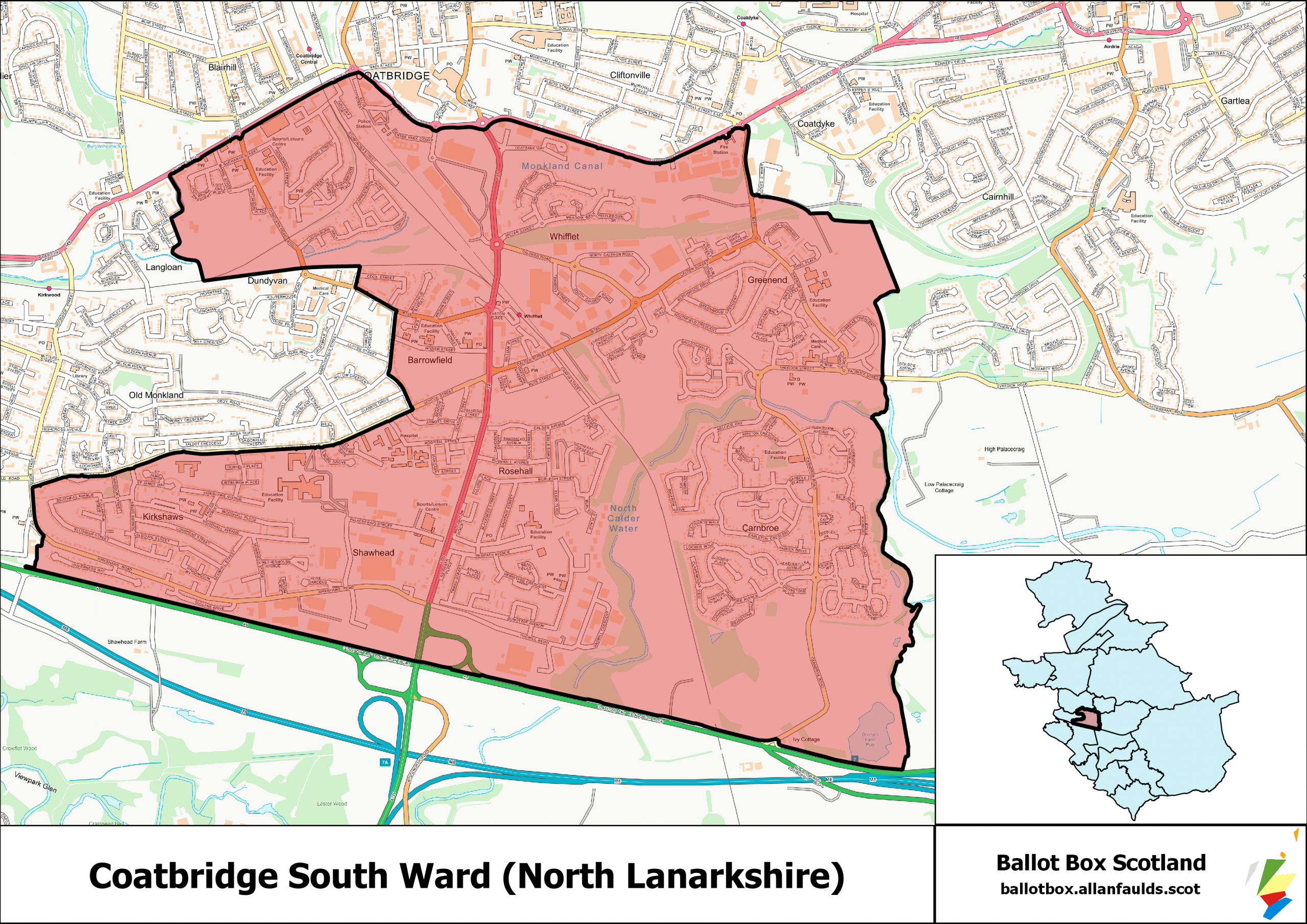 Coatbridge South (North Lanarkshire) By-Election, 25/10/18