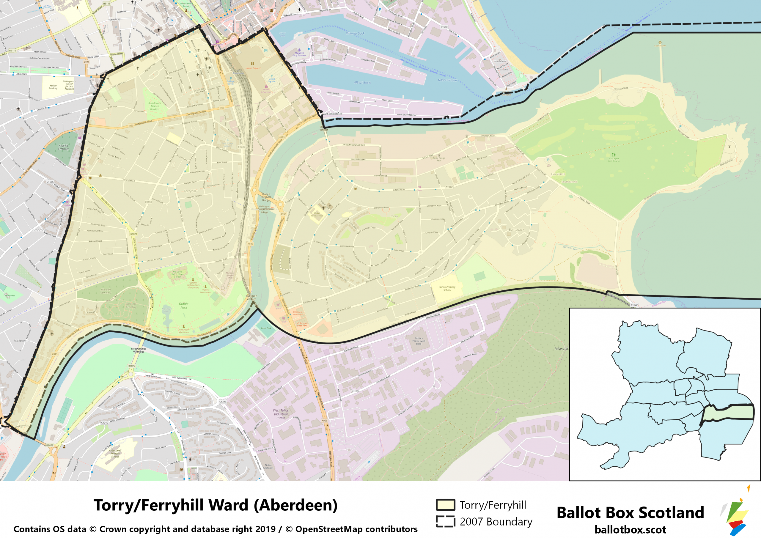 Aberdeen and Moray Council By-Election Results, 21/11/19