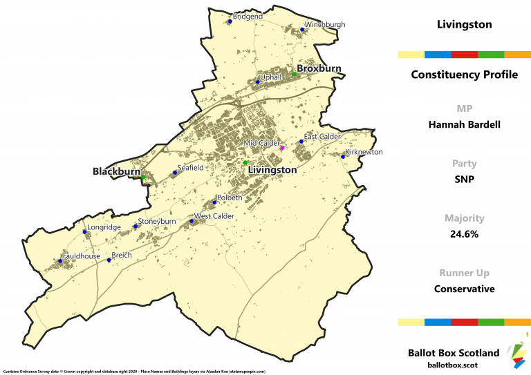 Livingston Constituency Map