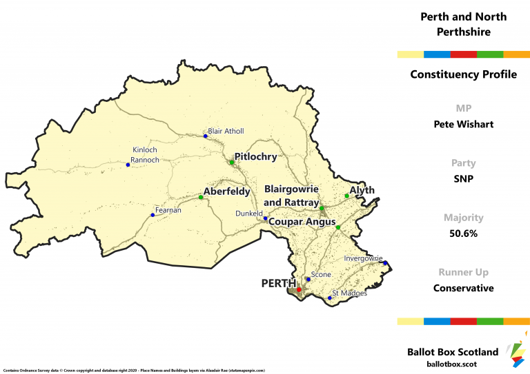 Perth and North Perthshire Constituency Map