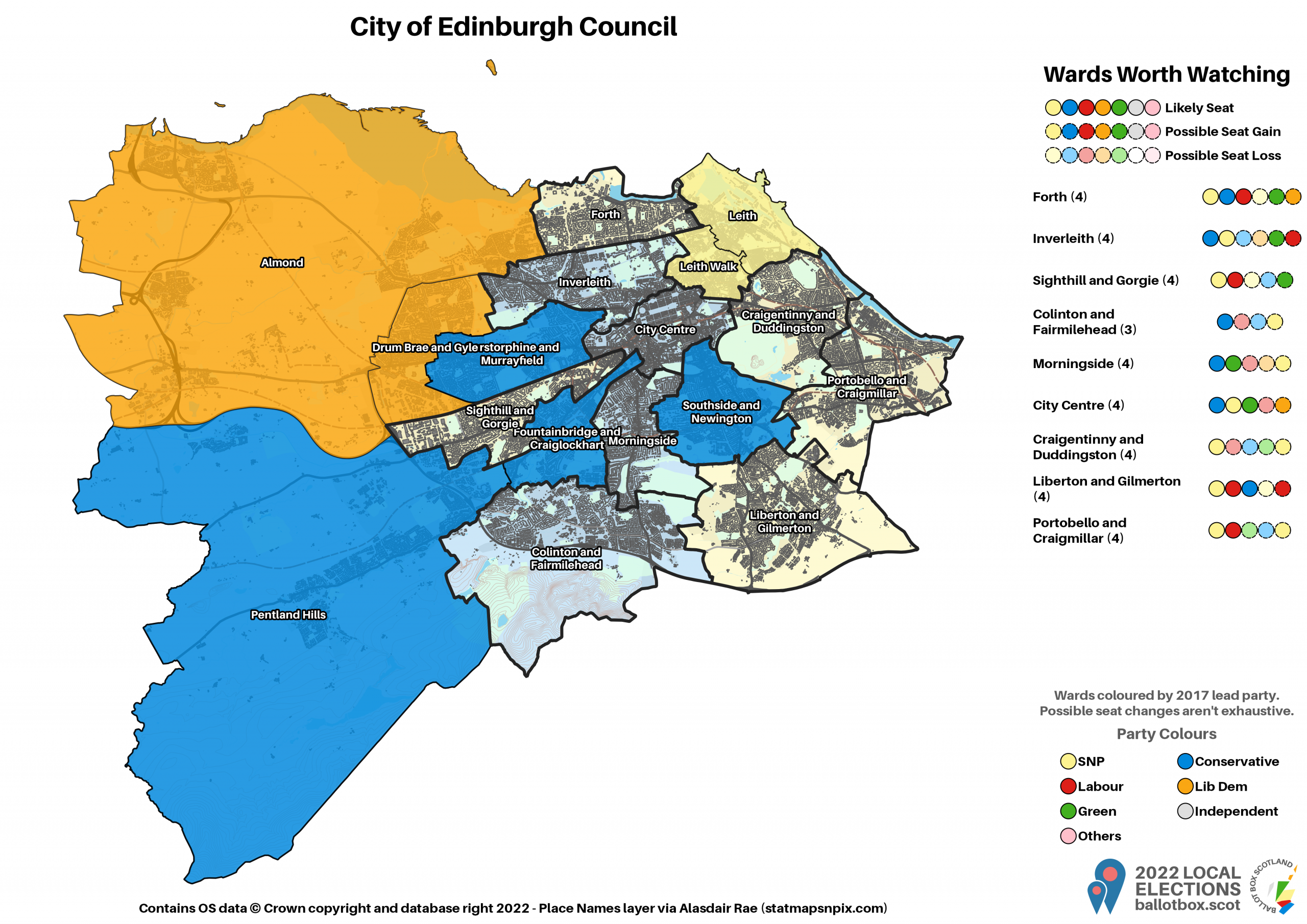 Wards Worth Watching: Edinburgh