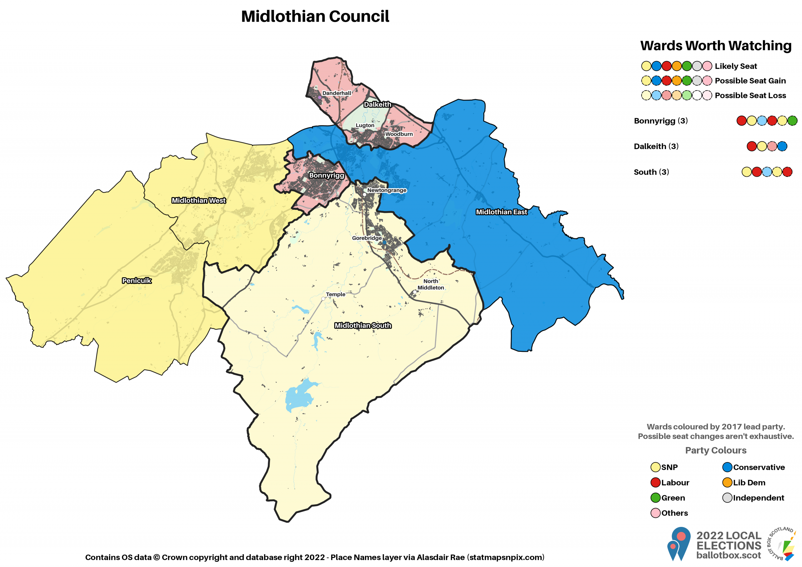 Wards Worth Watching: Midlothian
