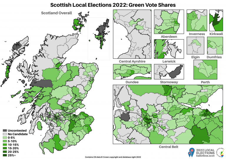 Ward Shares - Green