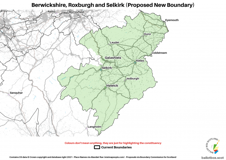Berwickshire, Roxburgh and Selkirk