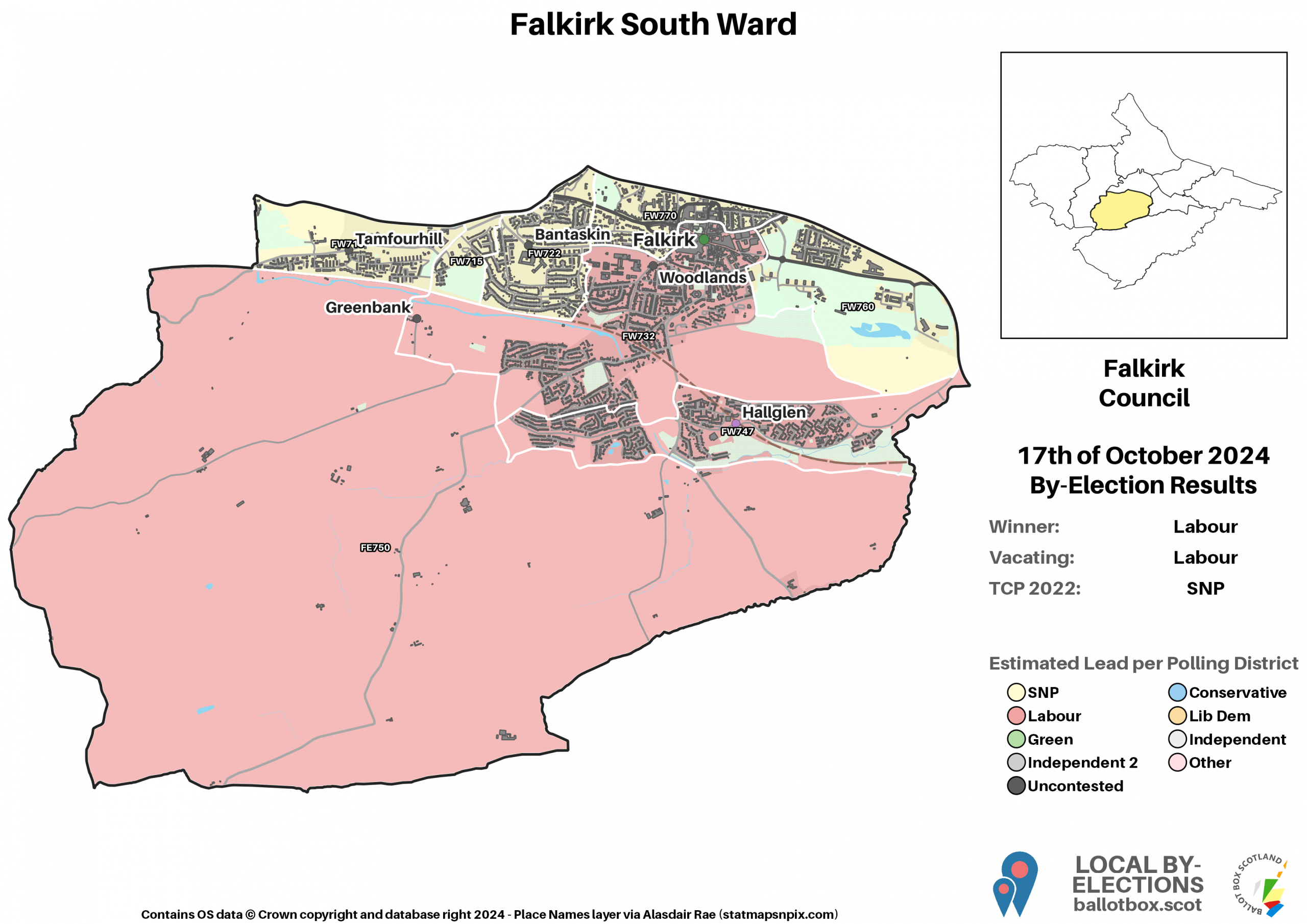 By-Election Result: Falkirk South 2024