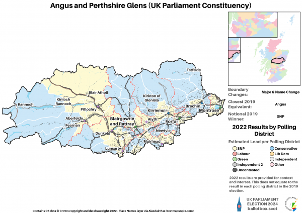 Angus and Perthshire Glens GE19-24