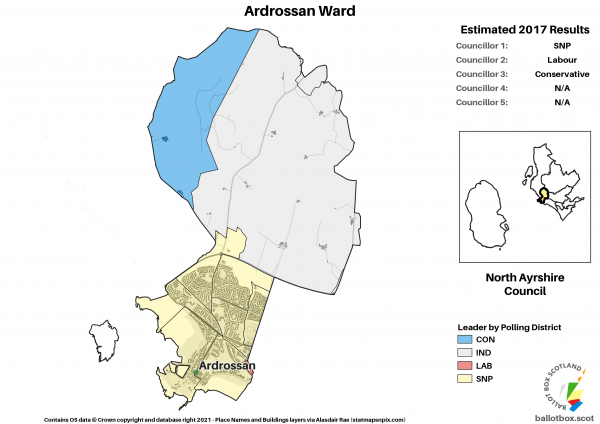 Ardrossan Ward Map 2017