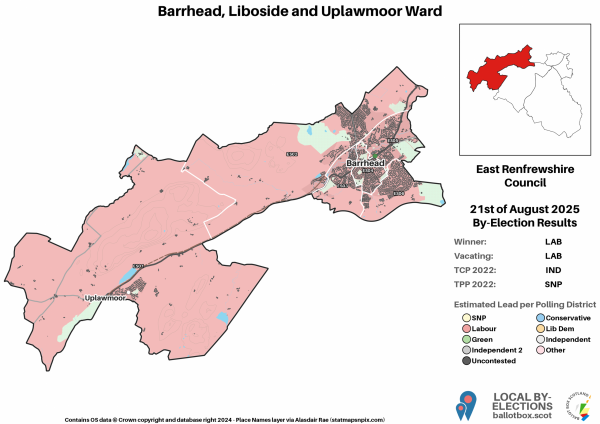 BLU BE Ward Map