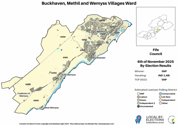 BMWV BE Ward Map