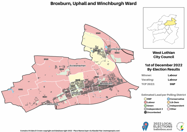 BUW Ward Map BE