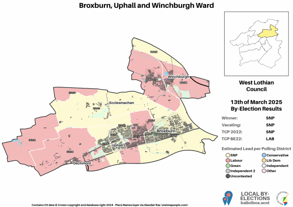 BUW Ward Map BE25
