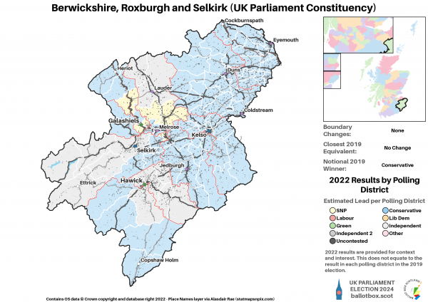 Berwickshire, Roxburgh and Selkirk GE19-24