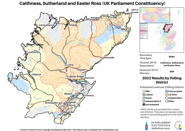 Caithness, Sutherland and Easter Ross GE19-24