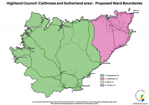 Caithness and Sutherland Proposed