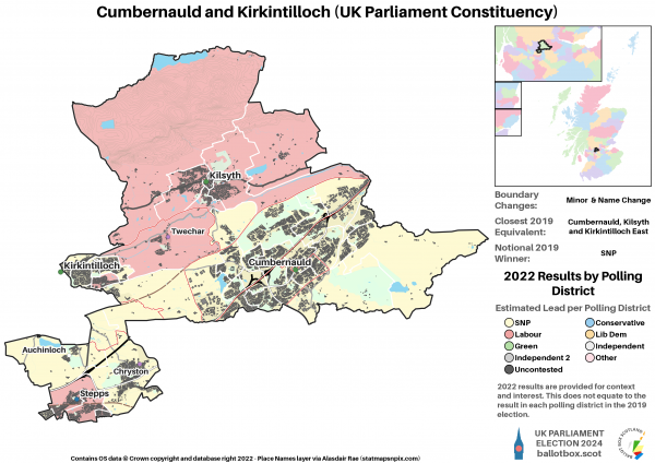 Cumbernauld and Kirkintilloch GE19-24