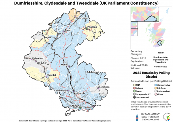 Dumfriesshire, Clydesdale and Tweeddale GE19-24