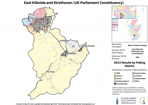 East Kilbride and Strathaven GE19-24