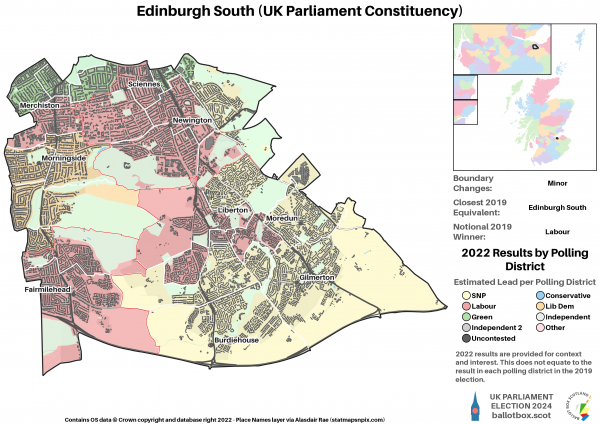 Edinburgh South GE19-24