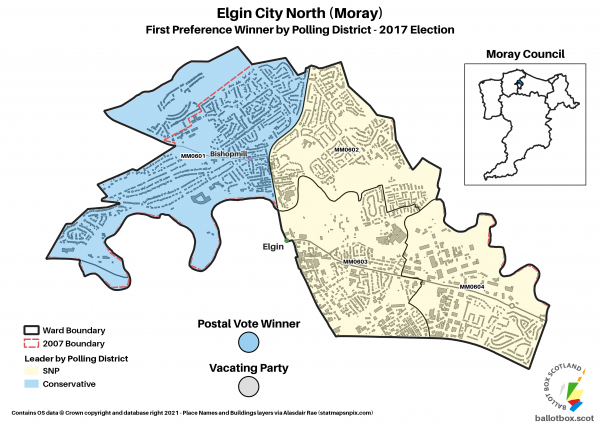 Elgin City North Ward Map 2017