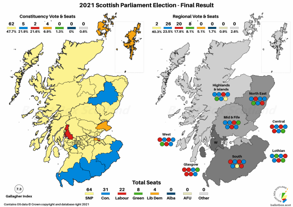 Final Results Map