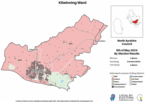 Kilwinning BE Ward Map