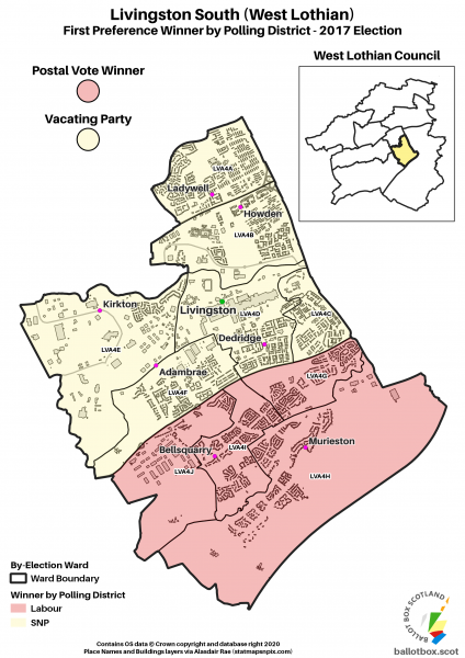 Livingston South Ward Map 2017