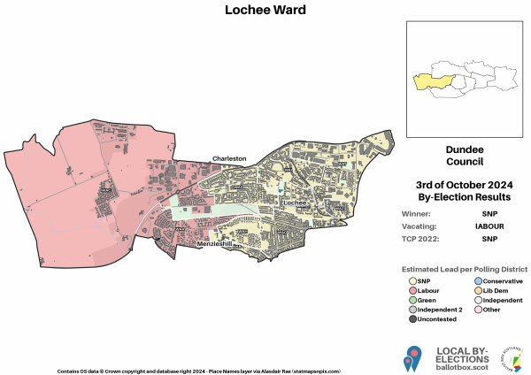 Lochee Ward Map BE