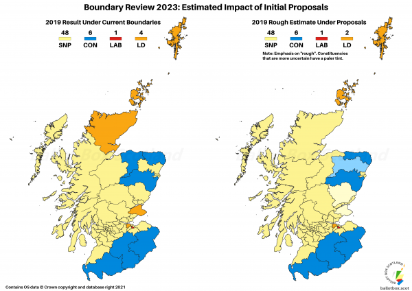 Map of Estimated Impact