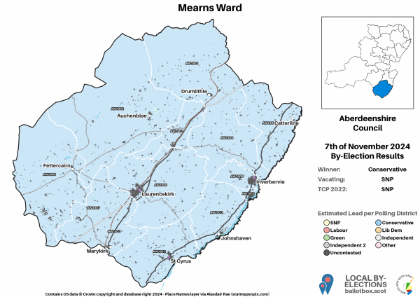 Mearns BE Ward Map
