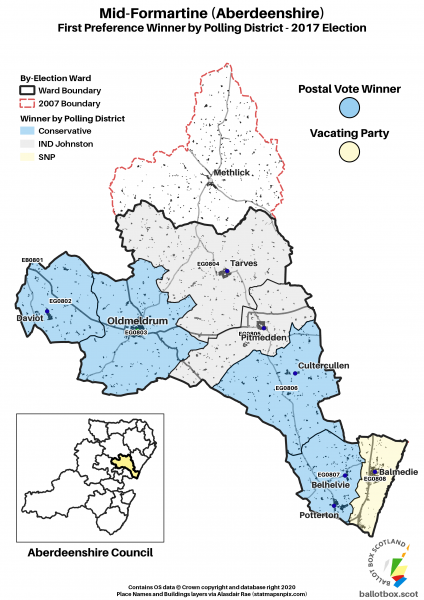 Mid Formartine Ward Map 2017