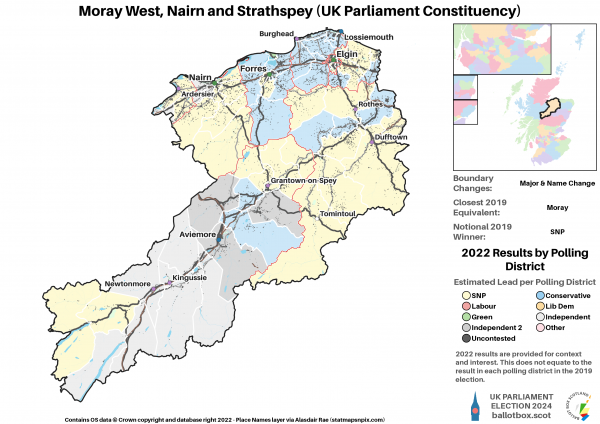 Moray West, Nairn and Strathspey GE19-24