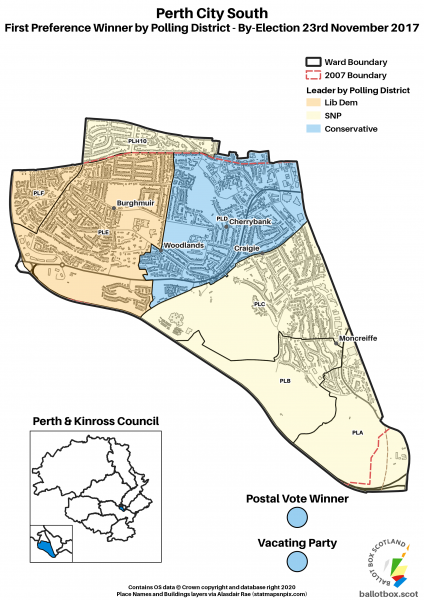 Perth City South Ward Map 2017 By Election