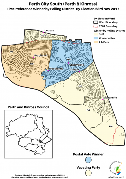 Perth City South Ward Map