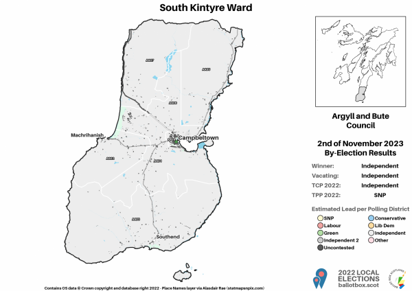 SK BE Ward Map