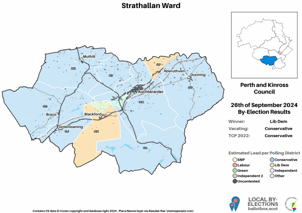 Strathallan Ward Map BE