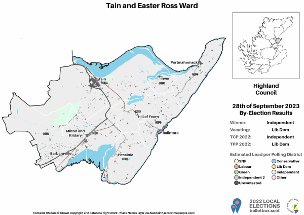 TER Ward Map BE